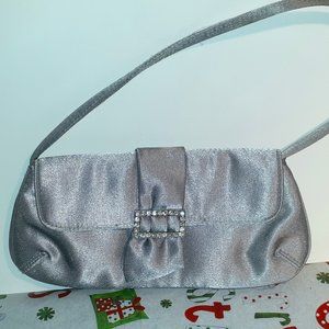 Claire's Clutch Bag With Rhinestone Buckle